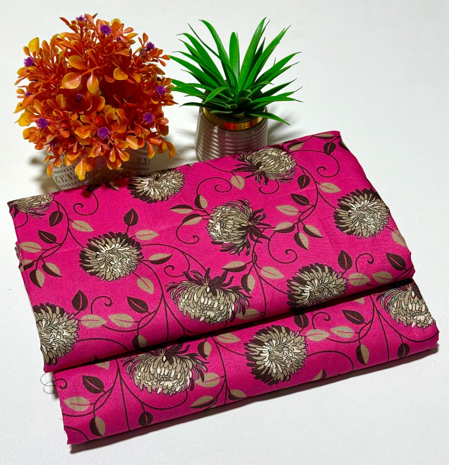 Ladies 2-Piece – Soft khaddar  Unstiched (002)