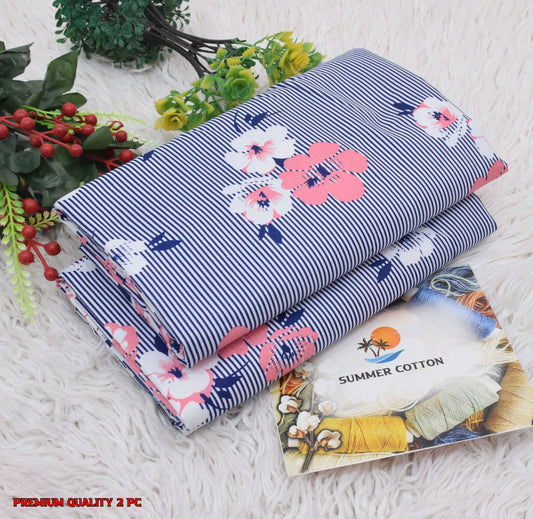 Unstiched-Ladies 2-Piece – [ULP-70128]